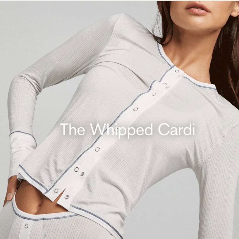 Negative Underwear White Long Sleeve Top